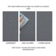 thumbnail image 3 of Mantel De Hule Mesa Rectangular Diseño Liso 140x240cm gris, 3 of 5