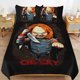 thumbnail image 1 of Bride of Chucky Bedding Set Duvet Cover Comfortable and Lightweight Cartoon Bedding 3 Piece Bed Set, 1 of 5