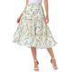 thumbnail image 1 of INSPIRE CHIC Falda Floral de Mujer con Volantes en Capas de Chifón Línea A Maxi Falda Albaricoque Claro M, 1 of 6