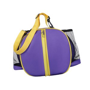 Ioensy - Bandolera De Baloncesto Bolsa De Asas De Baloncesto Para Niños Niñas Accesorio Durable Correa Única Púrpura