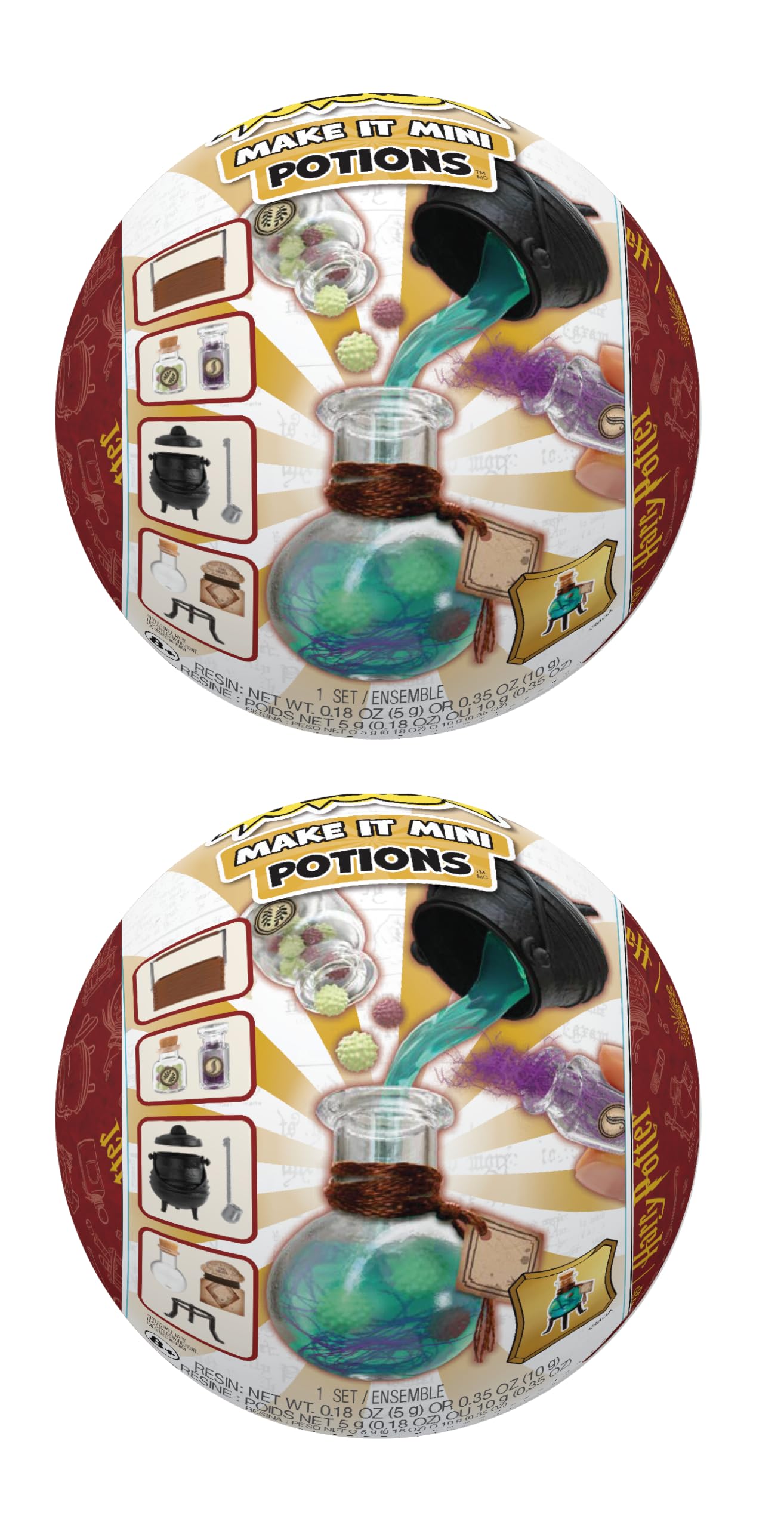 Mini Potions Set Mga'S Miniverse Make It Harry Potter 2 Unidades 8+