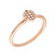 thumbnail image 2 of Anillo Sole du Soleil Narciso 18k Oro Apilable, 14 CZ, 2 of 10