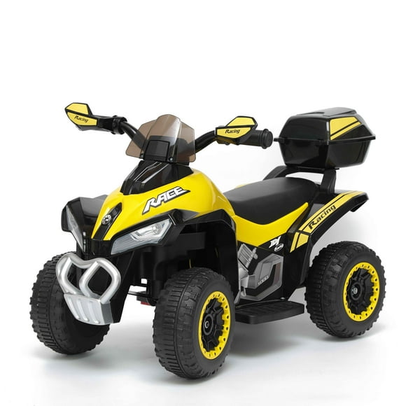 Cuatrimoto a Batería Quad Lx Amarilla