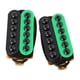 thumbnail image 4 of 2 Pastillas De Guitarra Eléctrica, Repuesto De Piezas De Guitarra Duraderas Para Bajo, Verde, 4 of 5