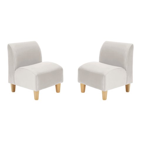 Bodevir - Set Poltrona Soft 1C Felpa 05 Crudo