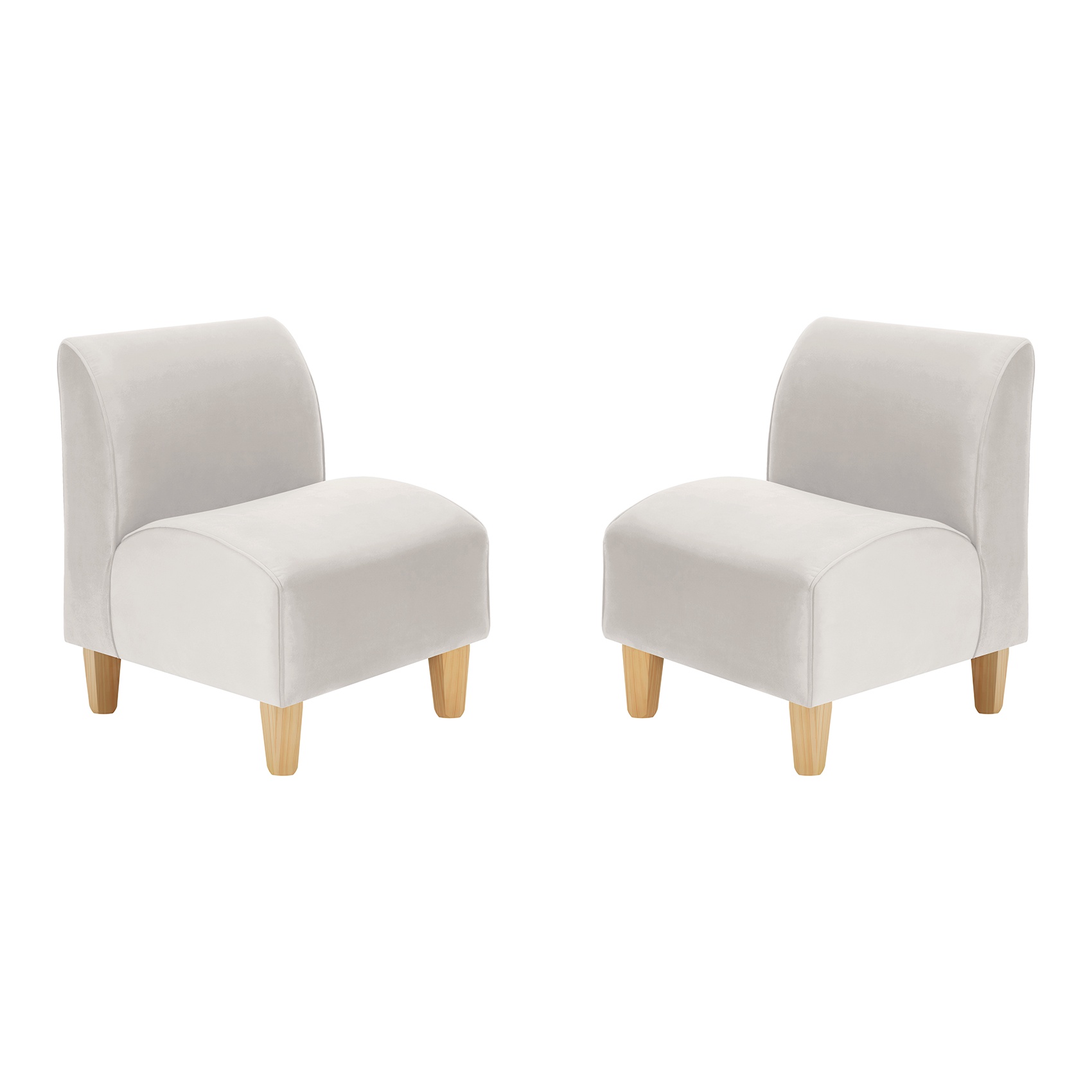 Bodevir - Set Poltrona Soft 1C Felpa 05 Crudo