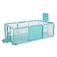 thumbnail image 1 of Corral de Seguridad Bebe 180 Cm. Con Aro y Arco + 30 Pelotitas Celeste, 1 of 8