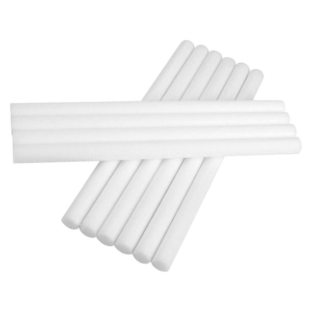 10 Piezas De Suministros De Humidificador De Hisopo De Fibra Absorbente Para Humidificador De Coche Oficina 7,2x130mm