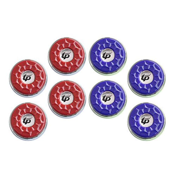 Discos de Shuffleboard TORPSPORTS 53mm Juego de 8 Rojo/Azul