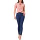 thumbnail image 2 of GRACIA Y GRANDEZA Blusa Floral Casual de Mujer con Volantes y Lazo en el Cuello, Manga Corta, Rosa XS, 2 of 5