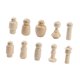 thumbnail image 3 of 10 Uds. Muñecas Con Clavija De Madera Juego De Simulación Personas Con Clavija Para Niños En Edad Preescolar, 3 of 5