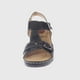 thumbnail image 3 of Sandalia Confort Negro Modelo Italiano, 3 of 4