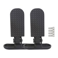 Ioensy - Pedales Traseros De Bicicleta, Reposapiés Plegables Antideslizantes Para Motocicletas Y Bicicletas Eléctricas