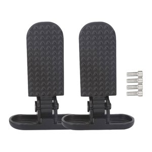 Ioensy - Pedales Traseros De Bicicleta, Reposapiés Plegables Antideslizantes Para Motocicletas Y Bicicletas Eléctricas