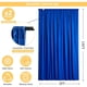 thumbnail image 2 of Gallety Royal Blue Backdrop Curtain for Wedding, Photo Backdrop, 2 of 3