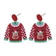 thumbnail image 2 of Pendientes De Navidad Para Mujer, Joyería Divertida, Dije Para Fiesta, Navidad, Alce, Suéter Rojo, 2 of 5