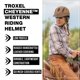 thumbnail image 2 of Casco Troxel Cheyenne Mediano Marrón Autoajustable, 2 of 5