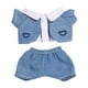 thumbnail image 2 of Ropa De Muñeca De Felpa Accesorios De Fotografía Para Niños Ropa De Muñeca Para Disfraz De Muñecas De 17 Cm 2 Piezas, 2 of 3