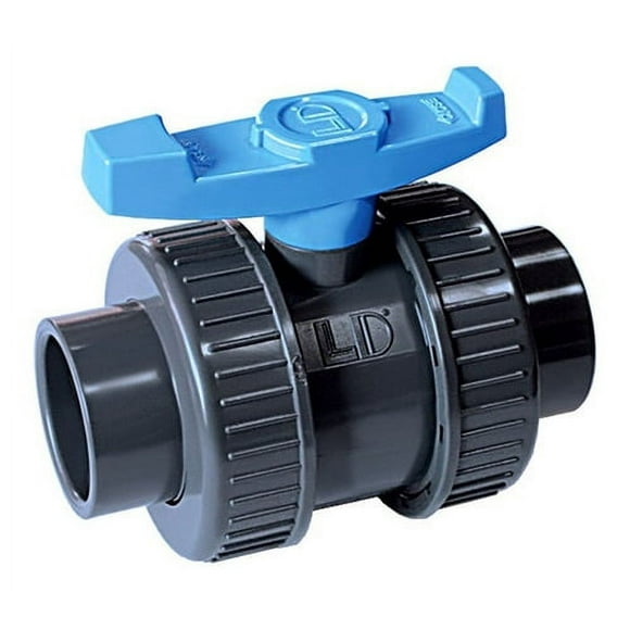 Válvula De Bola Pvc 2 1/2 , 75 Mm Marca Ld