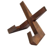 Xusx111 - Soporte De Placa Para La Pantalla - Soporte De Pantalla De Soporte De Placa De 6,5 Pulgadas, Soporte De Marco De Imagen De Madera, Martillos Decorativos De Mesa