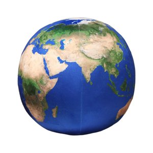 Bothyi - Juguete De Peluche De Peluche, Almohada De Muñeca Suave Redonda Para Niños Pequeños, Niñas, Azul Claro, 17 Cm