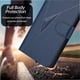thumbnail image 3 of Funda Cartera Fibra de Carbono para Motorola Edge 50 con Soporte y Cierre Magnético Azul, 3 of 6