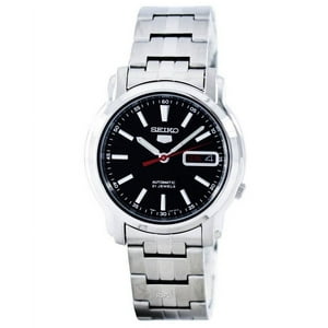 Reloj Seiko 5 Sports Con Esfera Negra Automática Para Hombre Snkl83K1