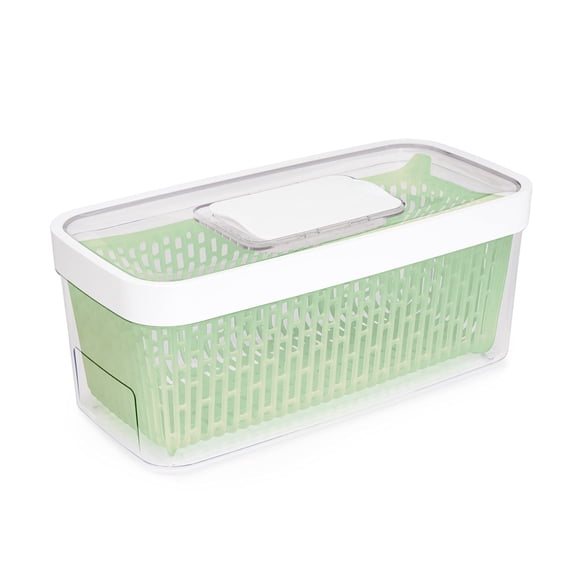 Produce Keeper OXO Good Grips GreenSaver Large, 4,7 L, color blanco