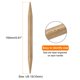 thumbnail image 2 of Uxcell 5Pcs Agujas de Tejer de Bambú de Doble Punta Tamaño US 15(10mm) Carbonizadas 6 pulgadas(15cm) Rectas para Manualidades Creativas DIY, 2 of 6