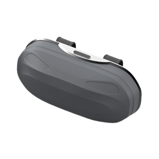 Soporte para Gafas de Sol Funda para Visera Estuche Organizador Caja Protectora con Clip de Fácil Instalación Adecuado para La Mayoría de Vehículos Ho