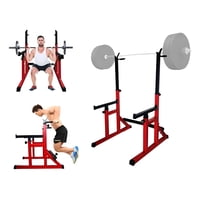 Linea Sport - Rack De Sentadillas Ajustable Multifuncional Para Barras