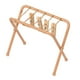 thumbnail image 1 of Juego De Tendedero De Ropa Para Casa De Muñecas, Lavandería, Regalos Para Niños, Color Marrón Claro, 1 of 2