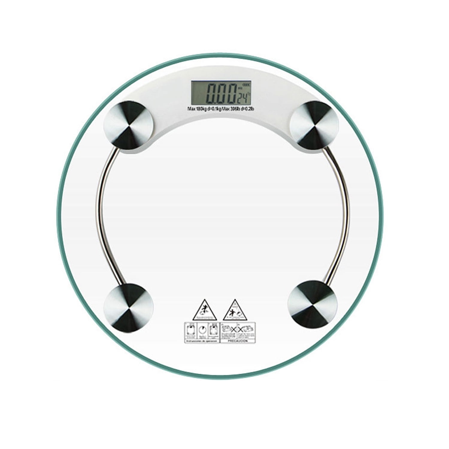 Genérico - Balanza Pesa Vidrio Digital Baño 180 Kg 33 Cm