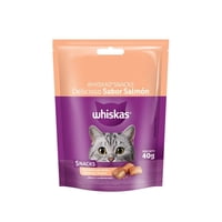 Snack Para Gatos Whiskas Salmón 40 Grs.