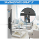 thumbnail image 5 of Soporte Fijo Para TV  Monitor de 26 hasta 65 Pulgadas Negro, 5 of 8