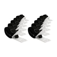 Magideal - Kit De Fijación Para Enrollador De Cubierta Solar De Piscina, Accesorios, Instalación Fácil Y Segura, Universal Para Piscinas Enterradas, Correas Para 12 Piezas