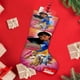 thumbnail image 4 of Mira Detective Real Tema: Calcetines de Navidad, fino lino blanco para colgar en escaleras y chimenea, decoración navideña para el hogar, regalo de Navidad.54cm×38cm, 4 of 5