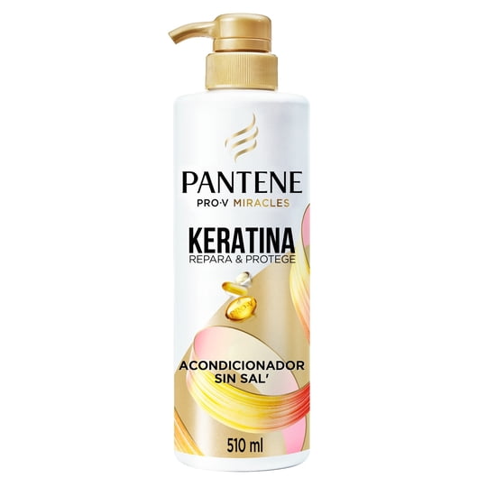 Acondicionador Pantene Sin Sal Con Keratina Pro Vitamina B5