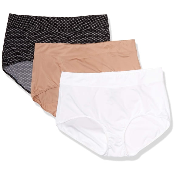 Panty Warner's Blissful Benefits No Muffin, paquete de 3 para mujer