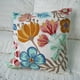 thumbnail image 2 of Funda Cojín Bordada 45x45 Cm Flor Hibiscus Blanco, 2 of 2