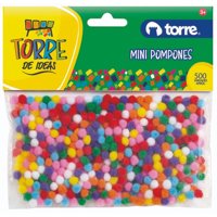 Mini Pompones 500 Unidades 1 Un Torre