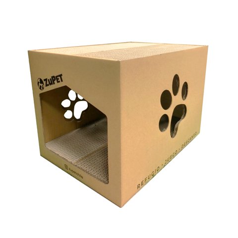 Genérico - Rascador Para Gatos Cat Home 2 En 1 Zupet