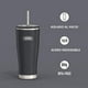 thumbnail image 2 of Set Vaso Sandstone Y Mug Grafito Icon Acero Inox 710ml, 2 of 3