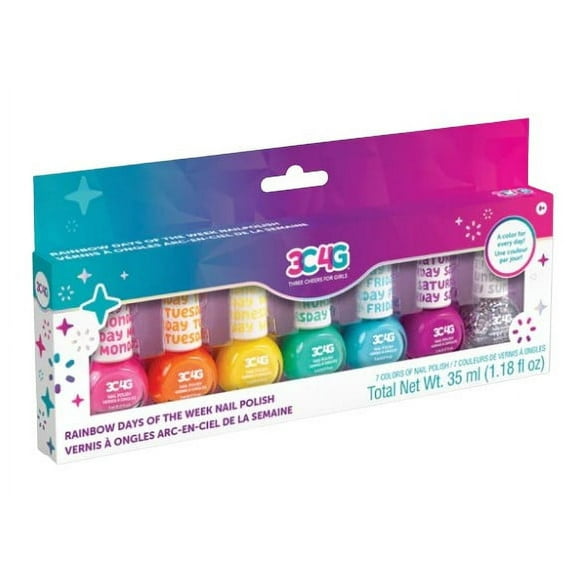 Esmalte De Uñas Rainbow Days P/cada Día 7ú. Colores
