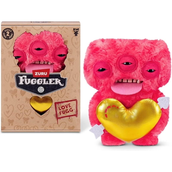 Peluche ZURU Fuggler Love Fuggs S2 Red Annoyed Alien