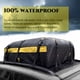 thumbnail image 5 of Portaequipajes de techo WORKKOOL 550L impermeable sin barra transversal, con 6 ganchos, 5 of 7