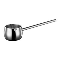 Magideal - Mini Cacerola De Acero Inoxidable, Olla Pequeña Para Sopa, Sartén De Cocina Con Mango Largo, Cafetera Turca, Sartén Para Y Condimentos Para