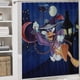 thumbnail image 5 of Pato Darkwing-theme 4-Piece Shower Curtain Set with Rugs, Waterproof Bathroom Decor Set Includes Bath Mat, U-Shaped Rug, Toilet Lid Cover and Curtain with Hooks, 5 of 6