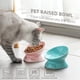 thumbnail image 2 of Cat Bowls Sweejar Ceramic, porcelana inclinada en relieve (rosa), 2 of 6