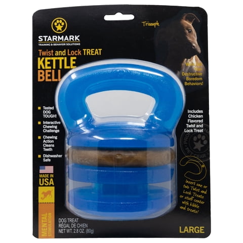 Juguete Interactivo Para Perros Starmark Twist And Lock Kettlebell